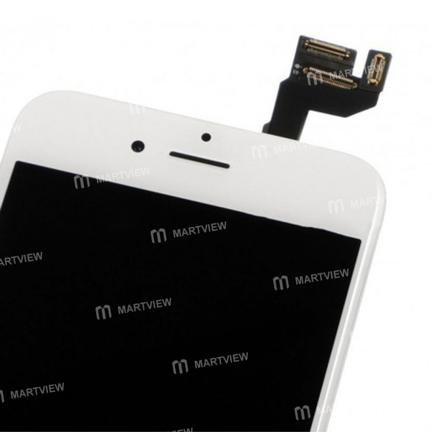 Replacement original LCD display touch screen for iPhone 6 with spareparts home button earphone came