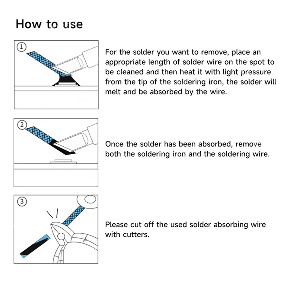 xzz 3015-15m-30mm-no-clean-powerful-desoldering-wire--10pcs-9