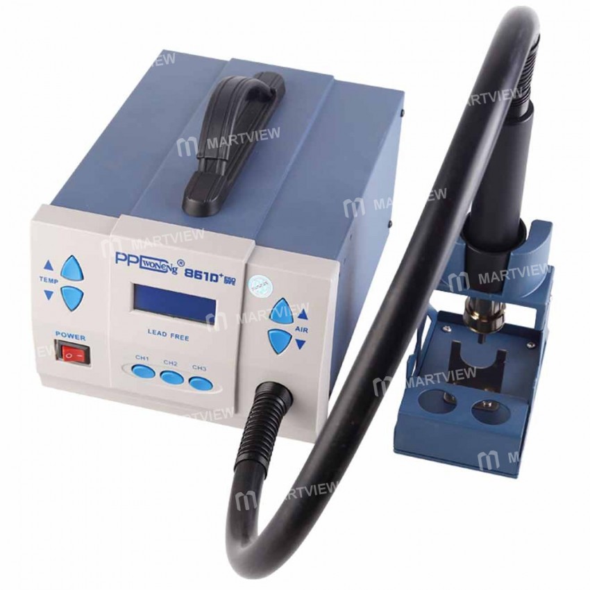 PPD 861D+ 861D Plus 1000W 110V 220V Lead-Free Hot Air Rework Station for Fix Phone Repair BGA Chip I