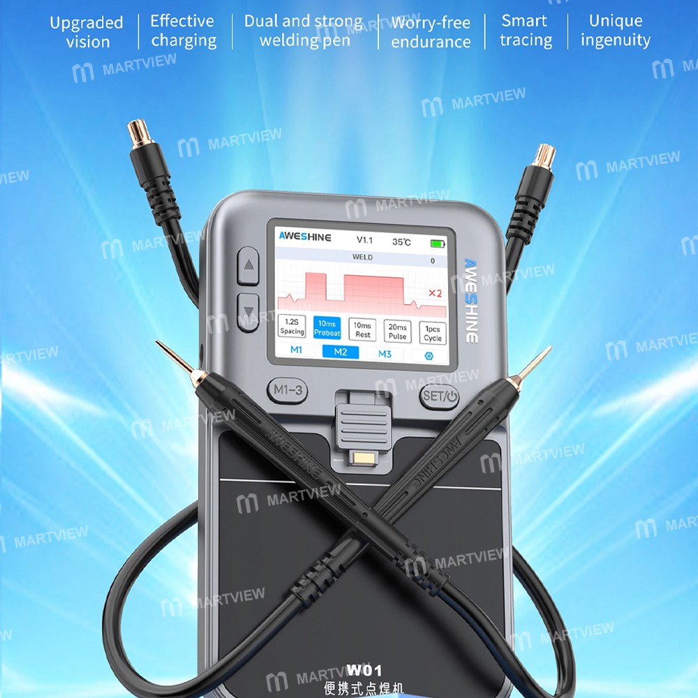 aweshine w01-portable-integrated-battery-spot-welding-machine-with-ips-display-2
