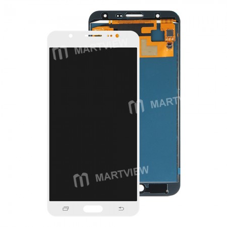 TFT LCD Display Touch Screen Digitizer Assembly Replacement for Samsung Galaxy J7 2015 J700F - White