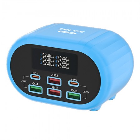 Relife RL-309U 72W Dual PD + Dual QC Smart Fast Charger Support Multiple Fast Charging Protocols