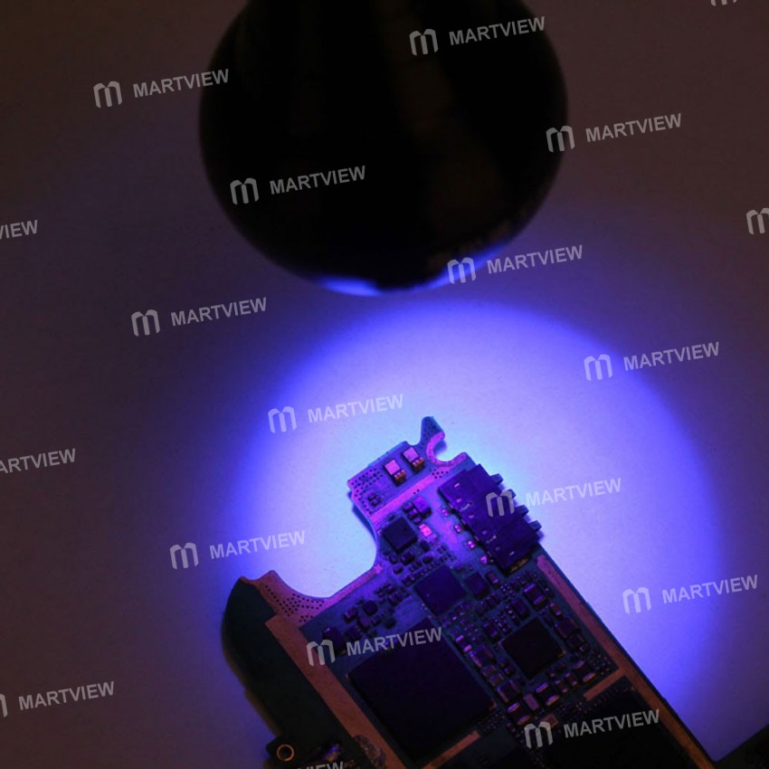 Small LED USB Ultra Violet Light Lamp Shadowless UV Glue Curing Lamp with Control Button and Fixed H