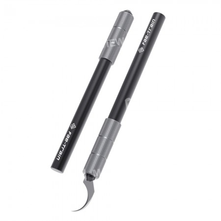 Fae-Train Mach Handmade Blade Glue Remove Thin Cold Blade with Handle