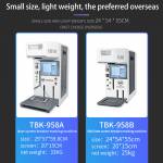 TBK 958B Mini Laser Cutting Machine for Mobile Phone Back Cover Laser Separating Engraving Machine