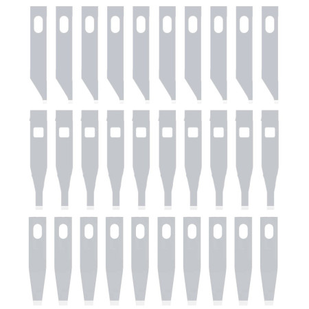 Luban Special Blades for Scraping Adhesive From Brackets - 10Pcs