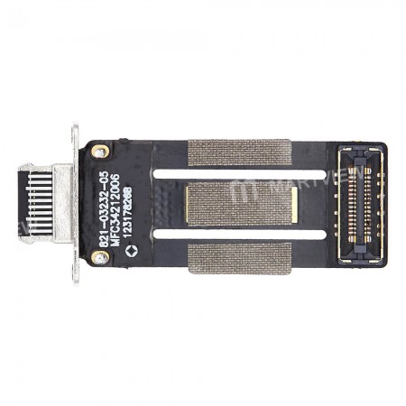 Replacement charging port flex cable for iPad Mini 6 space gray