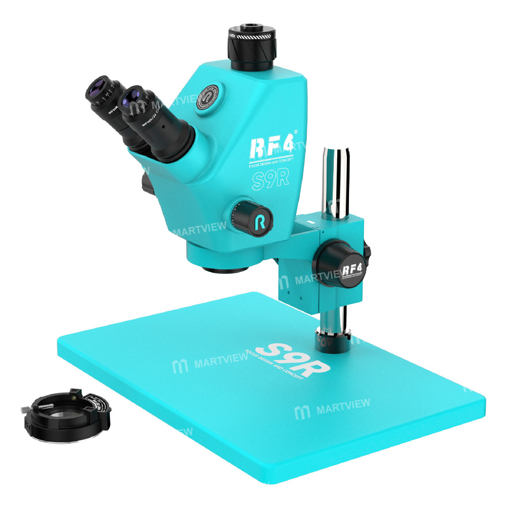 rf4 s9r-7-74x-ultra-wide-field-continuous-zoom-trinocular-stereo-microscope-with-big-base-1