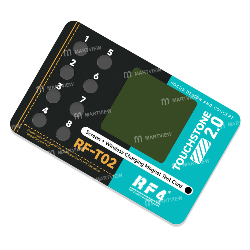 rf t02-2-in-1-dual-detection-card-for-original-screen-identification-magnetic-ring-detection-2