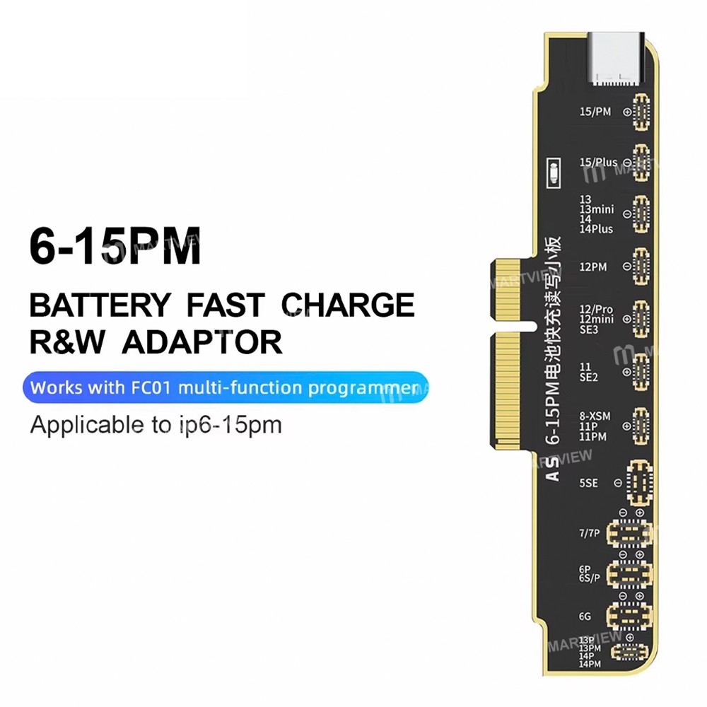 aweshine fc01-multi-function-repair-programmer-reading-and-writing-small-boards-for-iphone-8-to-15pm