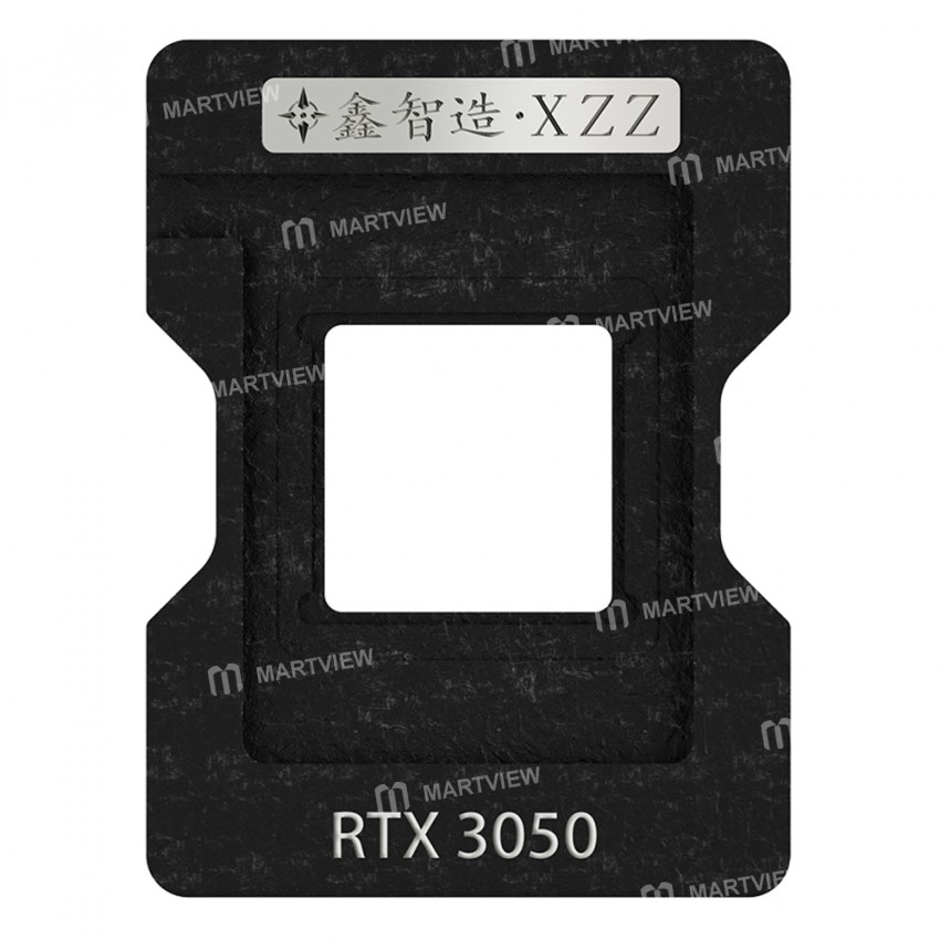 xinzhizao 050mm-magnetic-bga-reballing-tin-planting-platform-for-rtx3050-graphics-card-3