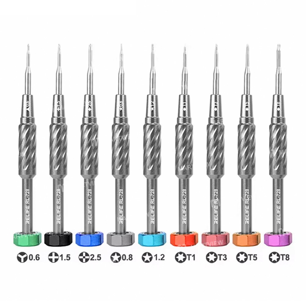 relife rl-728-s2-steel-strong-magnetic-extra-hard-anti-slip-2d-screwdriver-for-phone-repair-2