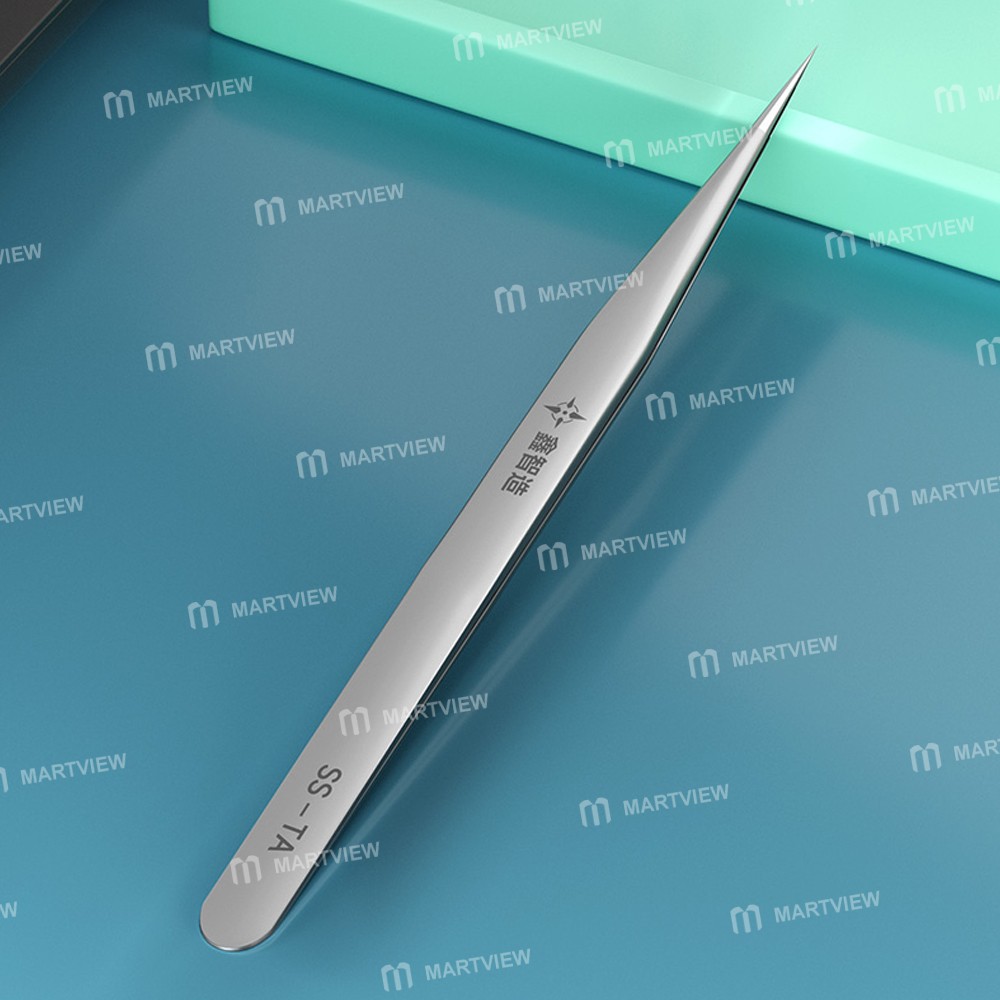 xzz ss-ta-weak-magnetic-stainless-steel-super-hard-special-point-tweezers-8