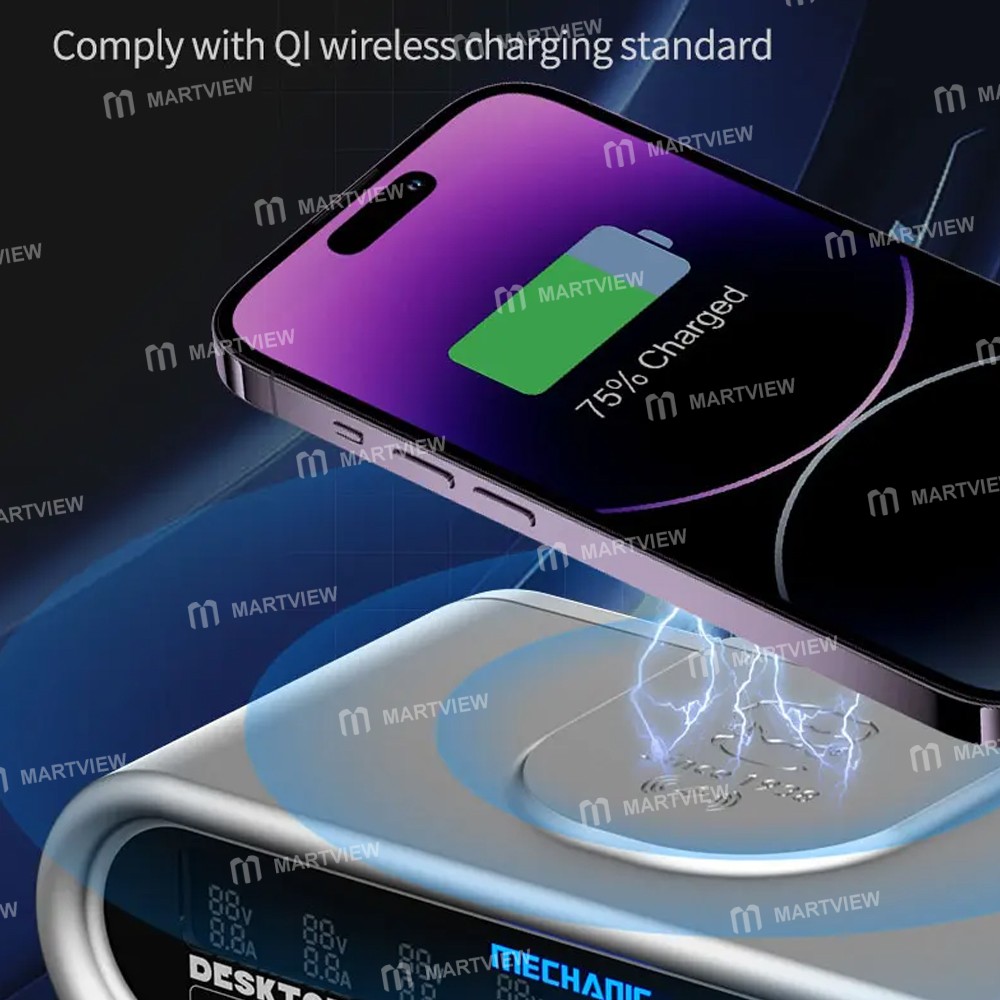 mechanic e-power-series-multiport-lcd-display-fast-charging-station-with-15w-wireless-charging-9