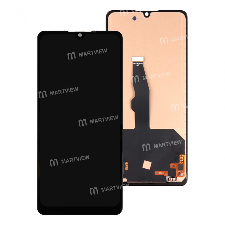 LCD Display Touch Screen Digitizer Assembly Replacement for Huawei P30 - Black
