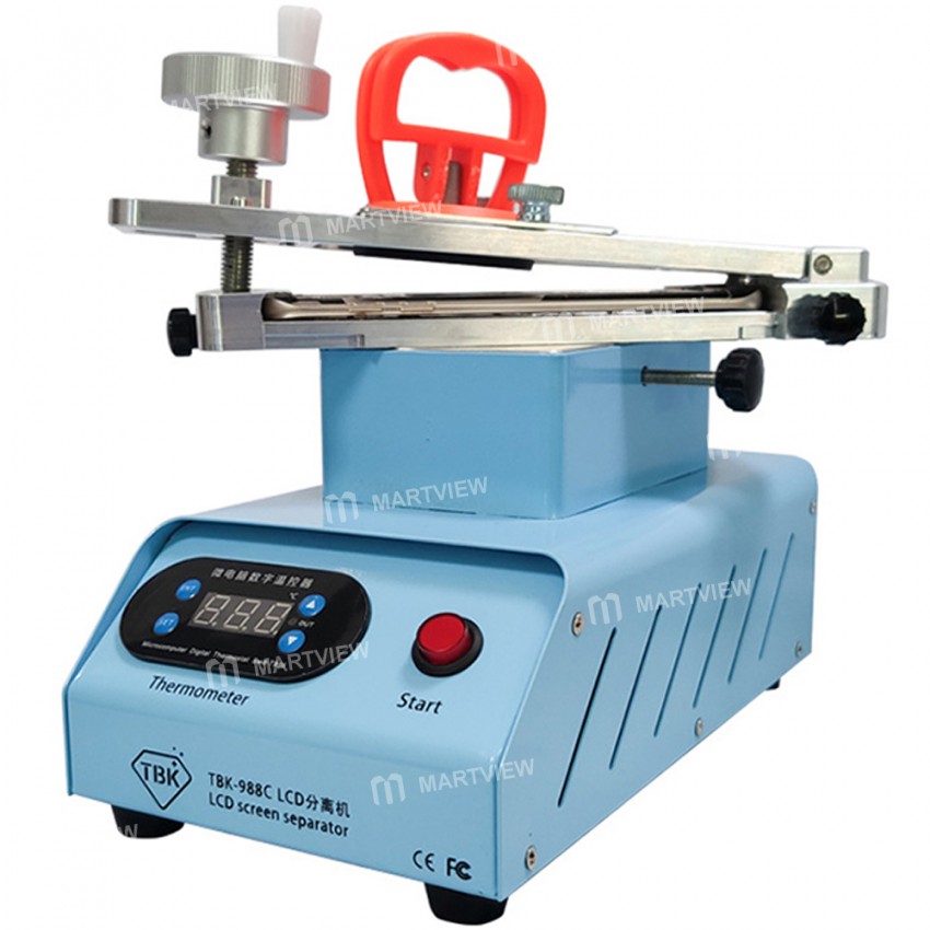 TBK-988C 360° Rotating LCD Glass Touch Screen Separator Machine For iPhone Android Phone