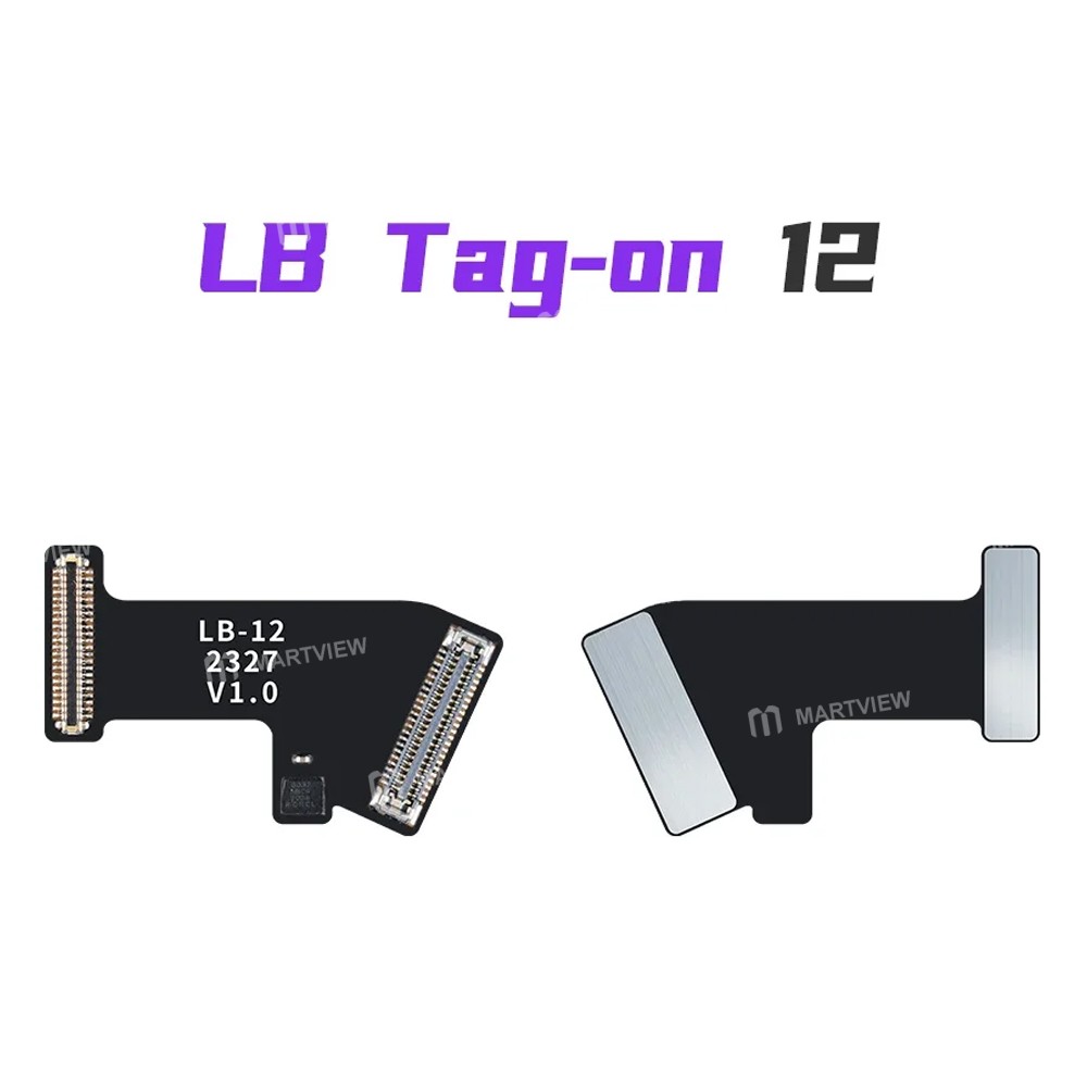 luban rear-camera-non-removal-tag-on-repair-fpc-flex-cable-for-iphone-12-to-15pro-max-2