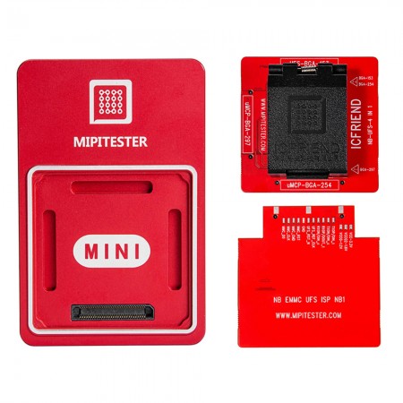 MiPiTester Mini Box + NB-UFS-4IN1 (254 / 153 / 297) Adapter