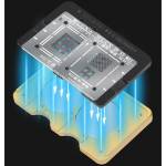 WL A6 A7 A8 A9 A10 A11 A12 CPU NAND Baseband Reballing Stencil Net Platform Positioning Plate Magnet