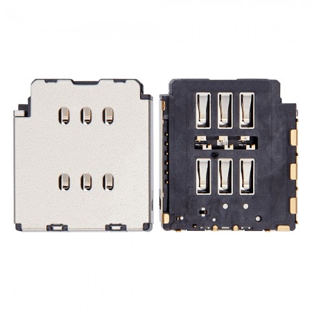 Replacement Built-in Dual Card Slot for iPhone 15 Pro / 15 Pro Max - Soldering Required