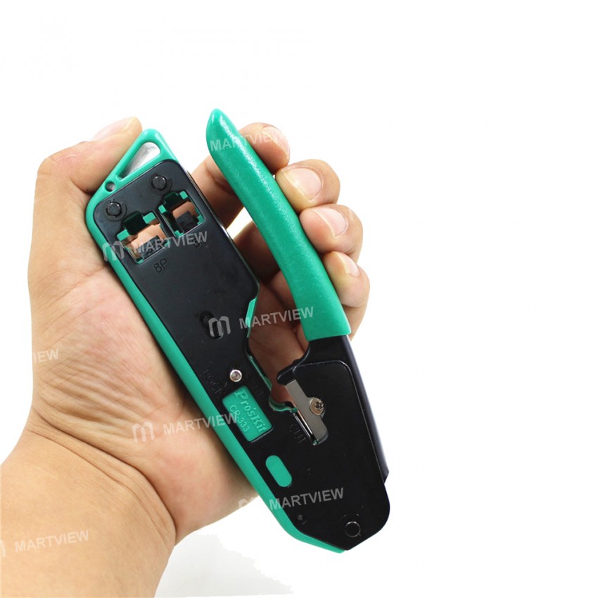 Pro'sKit CP-333 RJ45 6P / 8P Portable Crystal Head Network line Pressing Pliers