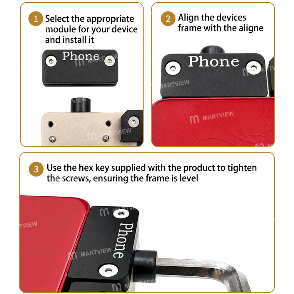 keguan fsf-001-4-in-1-bezel-frame-straightener-for-iphone-ipad-right-angle-rounded-corner-correction