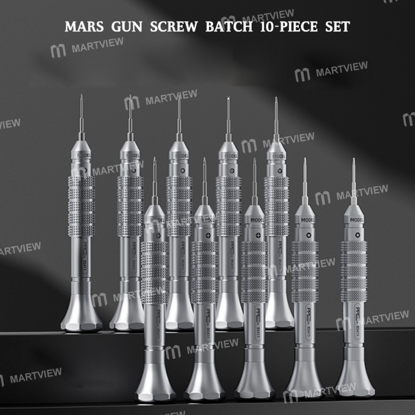 ppd bs-411-mars-gun-10-in-1-precision-disassemble-screwdriver-set-for-mobile-phone-repair-2