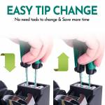 yihua 982d-i-intelligent-high-precision-soldering-station-with-907c-dual-head-tweezers-handle-11