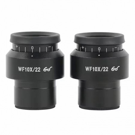 WF10X / 22mm High Eye-Point Viewpoint Adjustable Wide-Angle Eyepieces - 30mm Mounting Interface