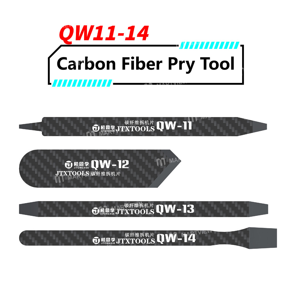 jtx qw-series-non-magnetic-anti-static-multi-functional-carbon-fiber-disassembly-prying-tool-2