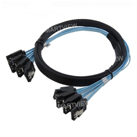4in1 High-quality SATA 3.0 6Gbps 7 Pin Hard Drive Data High-speed Serial Port Cable