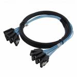 4in1 High-quality SATA 3.0 6Gbps 7 Pin Hard Drive Data High-speed Serial Port Cable