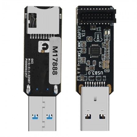 EMMC-Adapter V2 Upgraded USB3.0 Card Reader Programmer