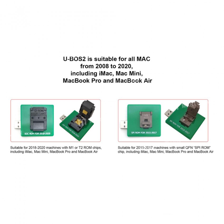 UFIX U-BOS2 Data Assistant for MacBook UEFI & BIOS Database Read Write Backup Repair