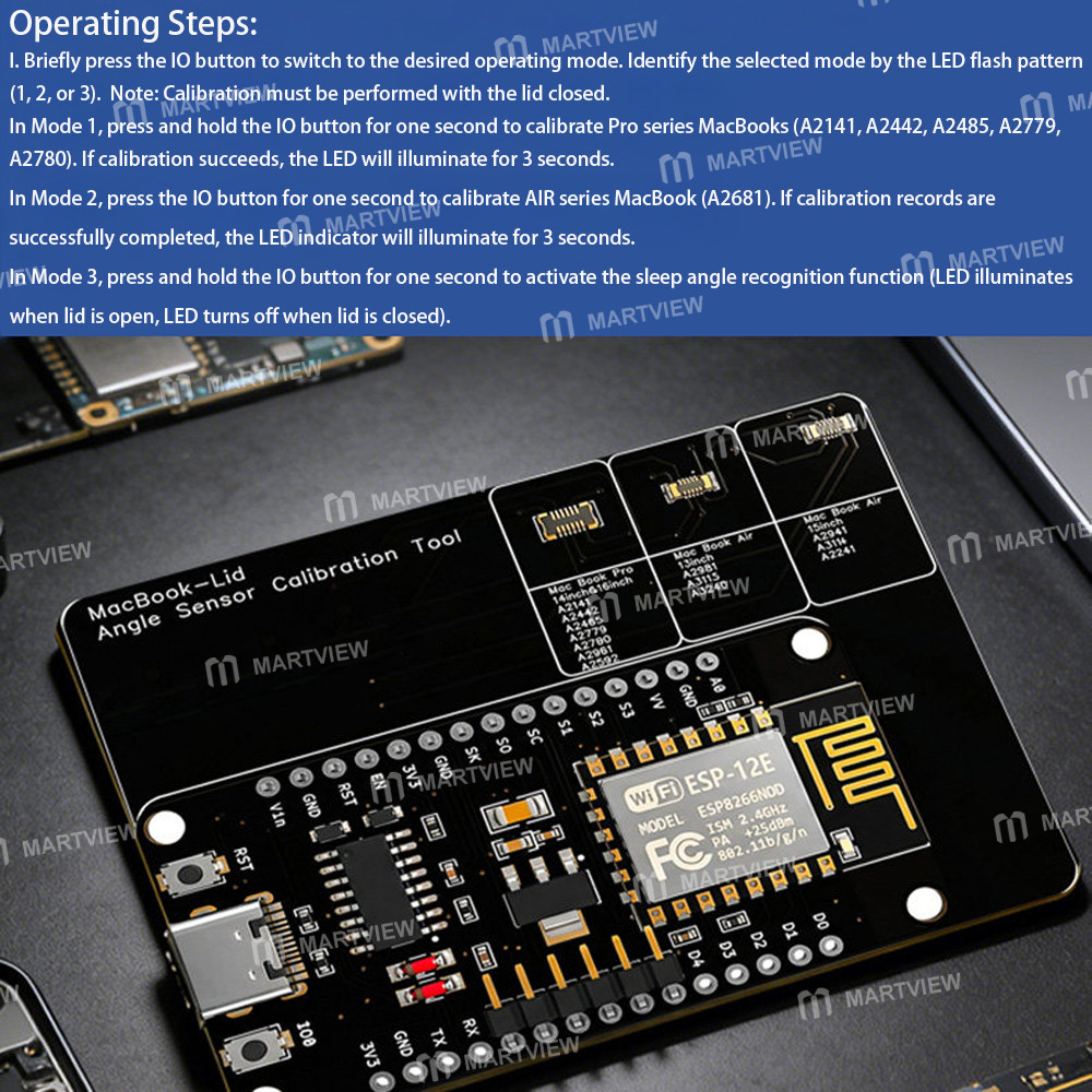 hmt ap85-macbook-lid-angle-sensor-calibration-tool-for-apple-macbook-air-pro-series-3