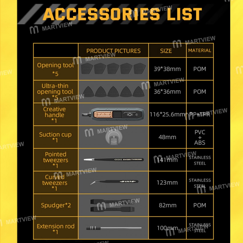 jakemy jm-8192-186-in-1-cr-v-screwdriver-bit-precision-high-playability-mini-toolbox-container-9