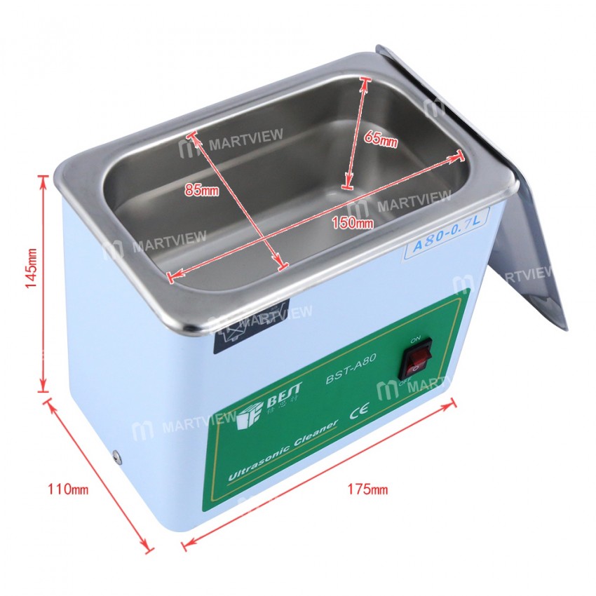 BEST A80 High-Quality Instruments Ultrasonic Cleaner