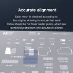 MaAnt Spider Web Stencil Net Square Chamfer Screen Charger Face IC Infrared Original Color Camera In