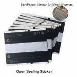 100Pcs Top or Bottom Box Seal Label Sticker for iPhone 13 / 13Pro / 13Pro Max Package Boxes