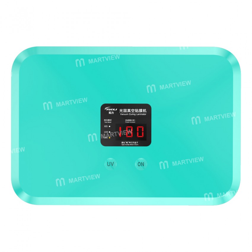 Tuoli TL-X9H 7-inch Automatic Intelligent Vacuum UV Film Curing Machine for Mobile Phone Screen