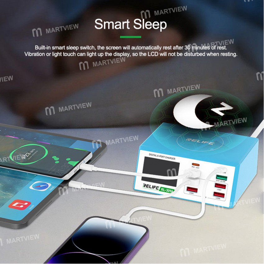 relife rl-309a-100w-high-power-8-port-fast-charging-digital-display-usb-charger-11