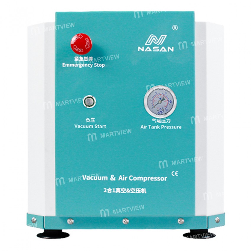 Nasan NA-VP1 Pro 2-in-1 Large Capacity Vacuum & Air Compressor for Phone LCD Screen Repair