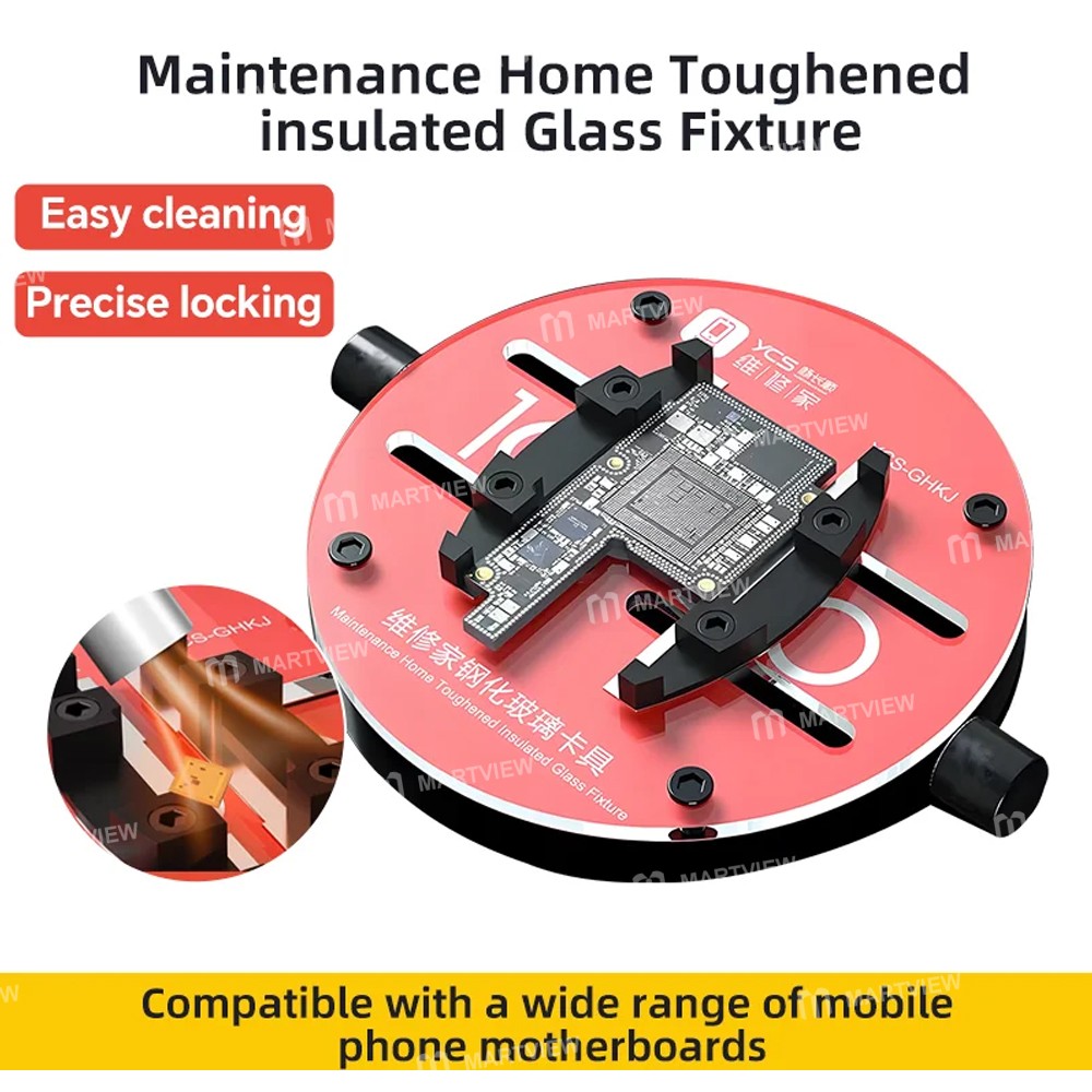 ycs ghkj-universal-mobile-phone-motherboard-solderingchip-de-gumming-circular-glass-fixture-1