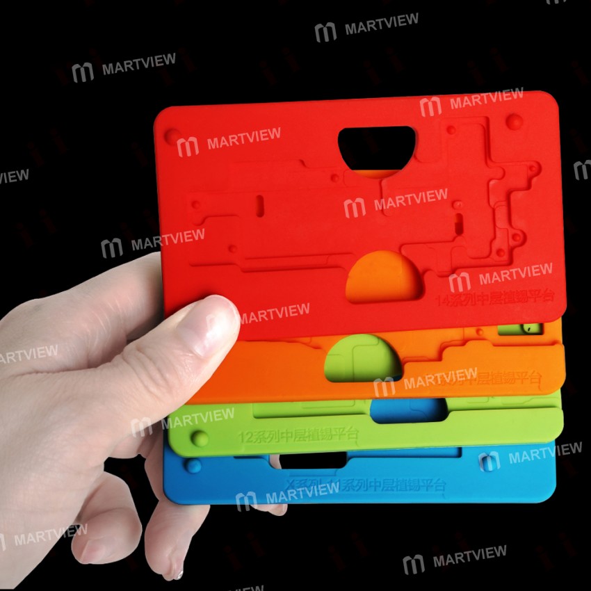 kaisi 18-in-1-silicone-middle-layer-tin-planting-bga-reballing-platform-set-8