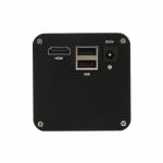 FHD 1080P SONY IMX290 Industry Autofocus Measuring Video Microscope Camera with C-Mount Light Big Ho