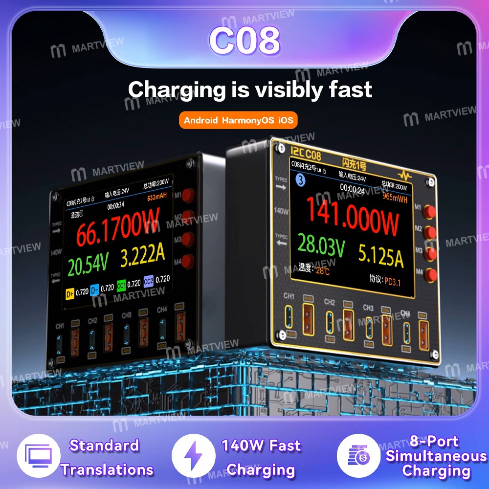 i2c c08-flash-charger-no1-digital-waveform-ammeter-with-charge-detection-voltage-measurement-4