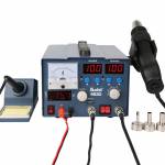 Kaisi K-863D 3-in-1 SMD Hot Air Soldering Rework Station with 3A DC Power Supply