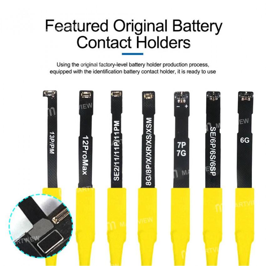 Sunshine SS-908B V7.0 Snap-to-use Flexible FPC Power Cable for iPhone 6-13 Series Repair