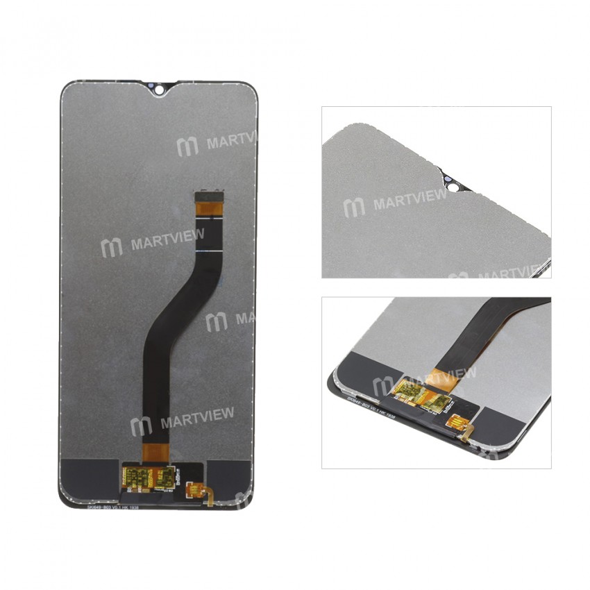 LCD Display Touch Screen Digitizer Assembly Replacement for Samsung Galaxy A20S - Black