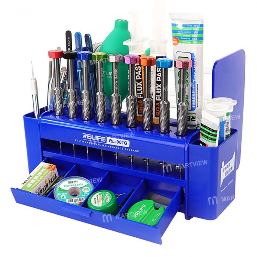 relife rl-001g-large-capacity-mobile-phone-repair-multifunction-storage-box-5